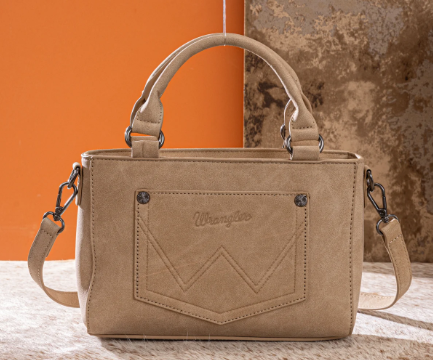 Wrangler Embroidered Swirl Mini Satchel/ Crossbody