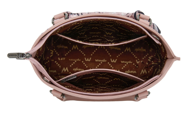 Wrangler Bandana Paisley Print Tote/Crossbody