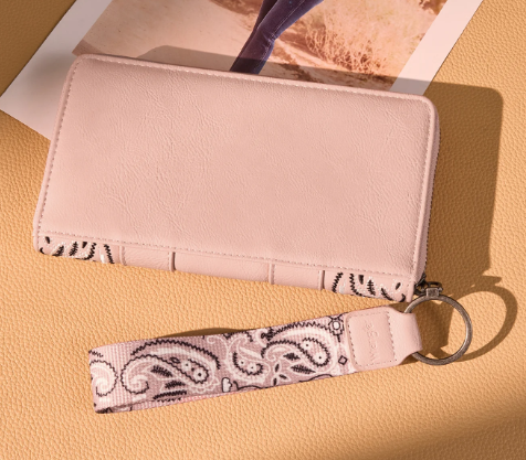 Wrangler Bandana Paisley Print Wallet