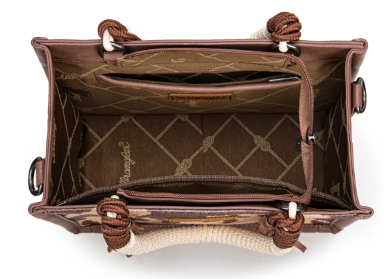Wrangler Cow Print Tote/Crossbody