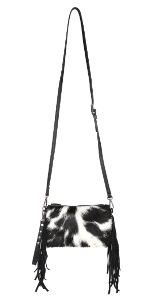Montana West Hair-On Collection Clutch/Crossbody
