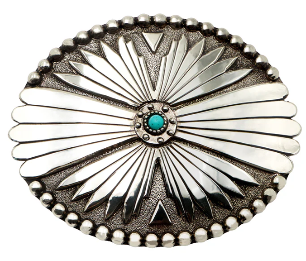 Southwestern Oval Buckle