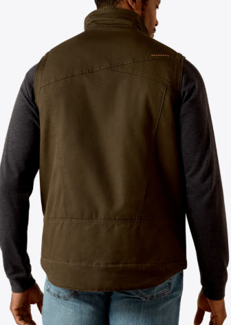 Ariat Men's Rebar Washed DuraCanvas Insulated Vest