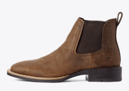 Ariat MNS Booker Chelsea Wide Square Toe Western Boot