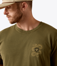 MNS Ariat Snake Classic Fit T-Shirt