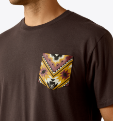 MNS Ariat Southwest Longest Horn Classic Fit T-Shirt