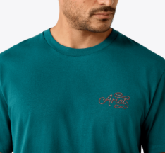 MNS Ariat Cattle Skull Freedom Classic Fit T-Shirt