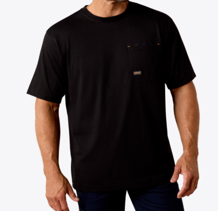 Ariat MNS Rebar Workman Graveyard T-Shirt