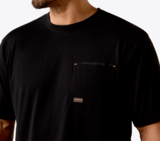 Ariat MNS Rebar Workman Graveyard T-Shirt