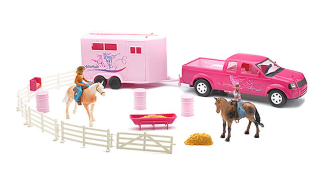 Bigtime Rodeo Barrel Racing Play Set