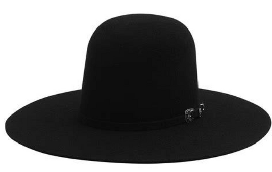 Cuernos Chuecos 6X Open Crown Fur Felt Western Cowboy Hat