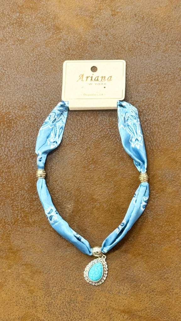 Scarf Charm Necklace