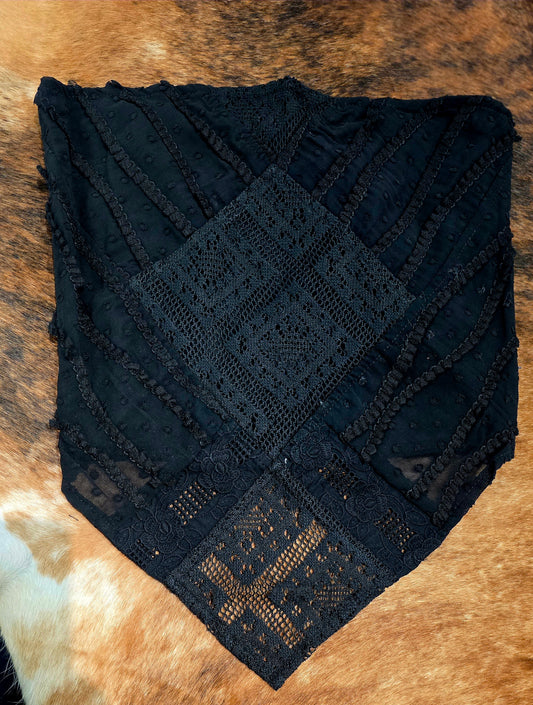 LACE BANDEAU WMN TOP