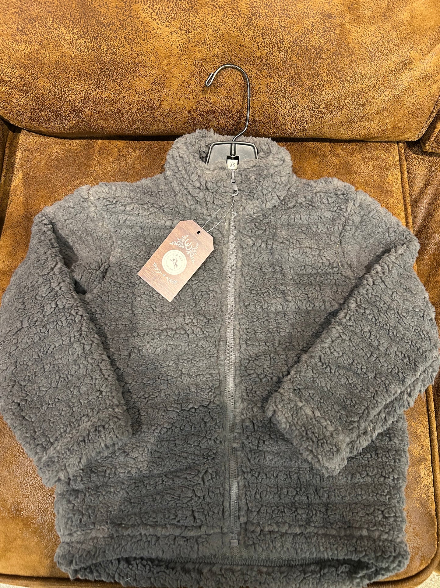 Roper Faux Mink Fleece Jacket Girls