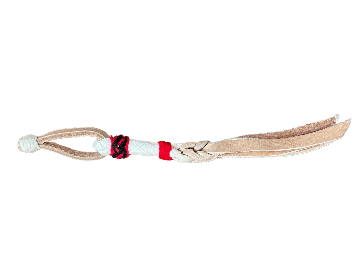 Braided Leather Quirt