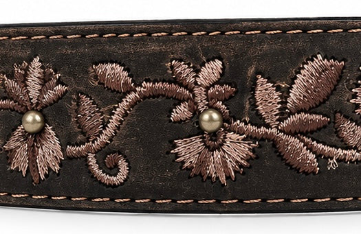 Western Floral Embroidered Women Belt