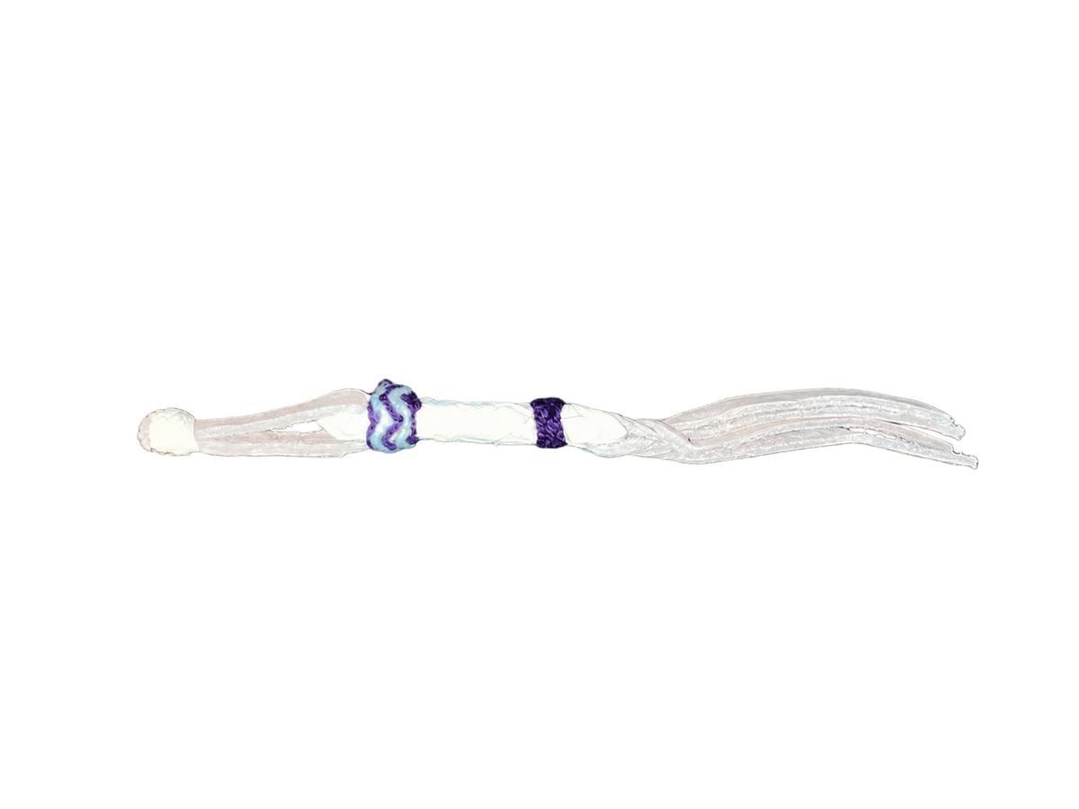 Braided Leather Quirt