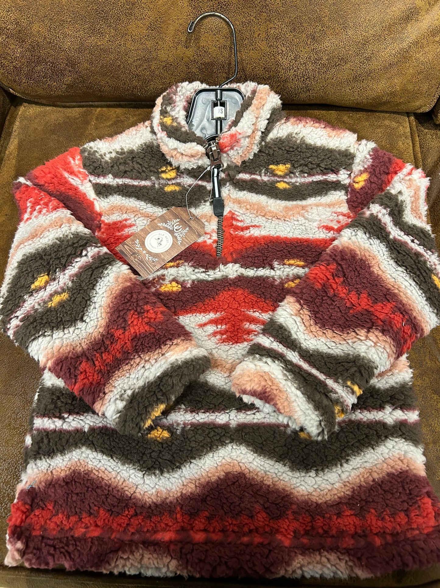 Blanket Aztec Polar Fleece Girls Outerwear