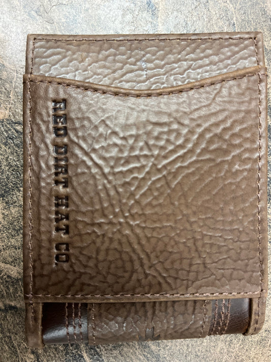 Red Dirt Hat Co. Wallet Embossed W/whip Stitch