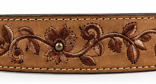 Western Floral Embroidered Women Belt