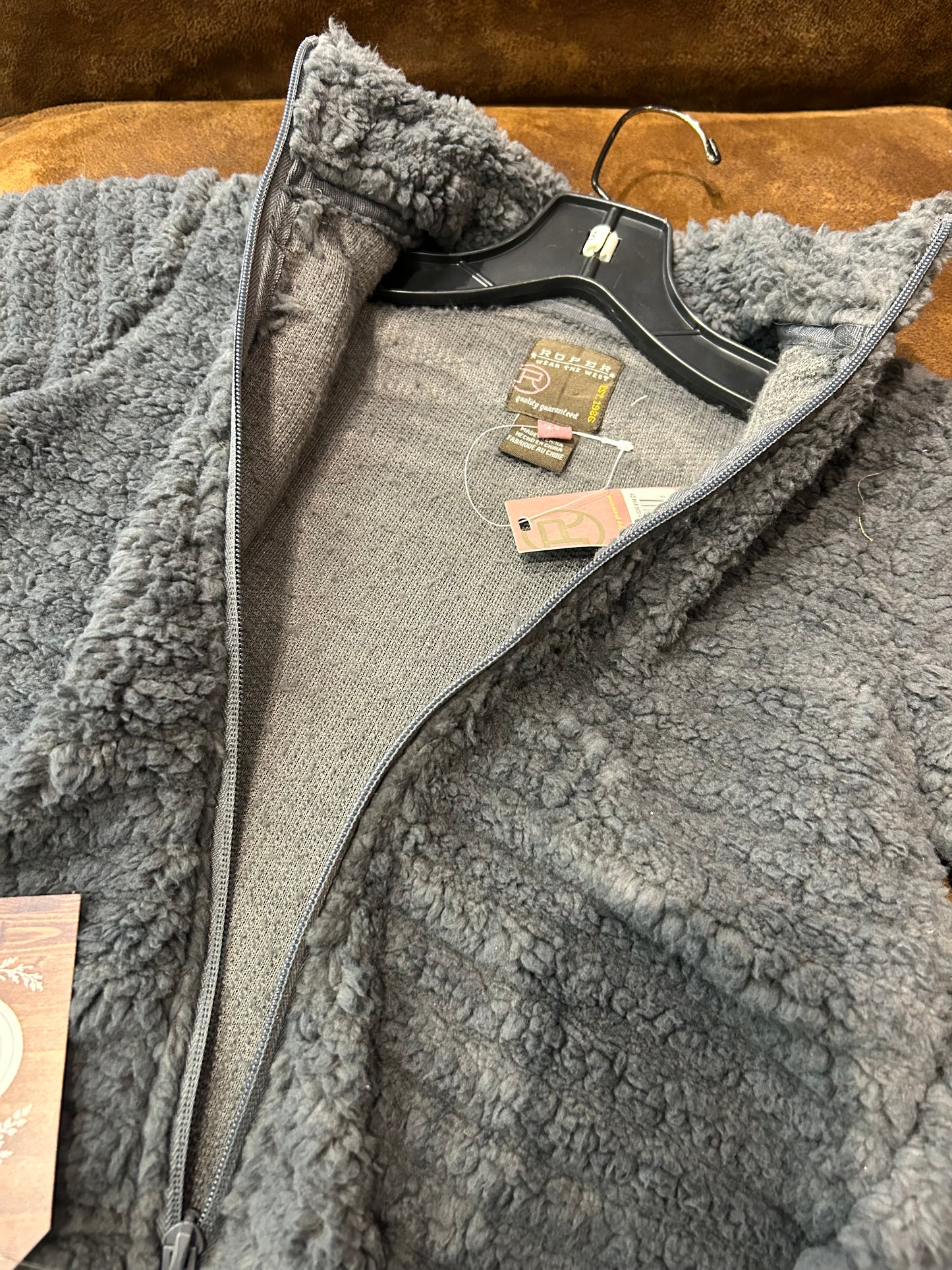 Roper Faux Mink Fleece Jacket Girls