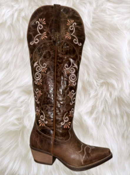 Honey Cherry – Women’s Tall Western Boots