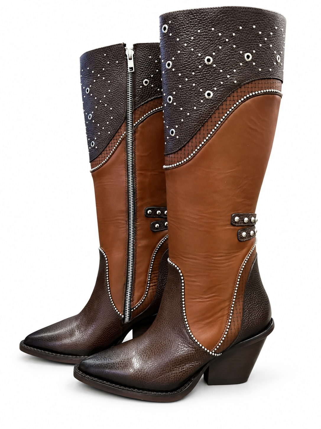 El Malcreado Women's Siena Tall Western Boots
