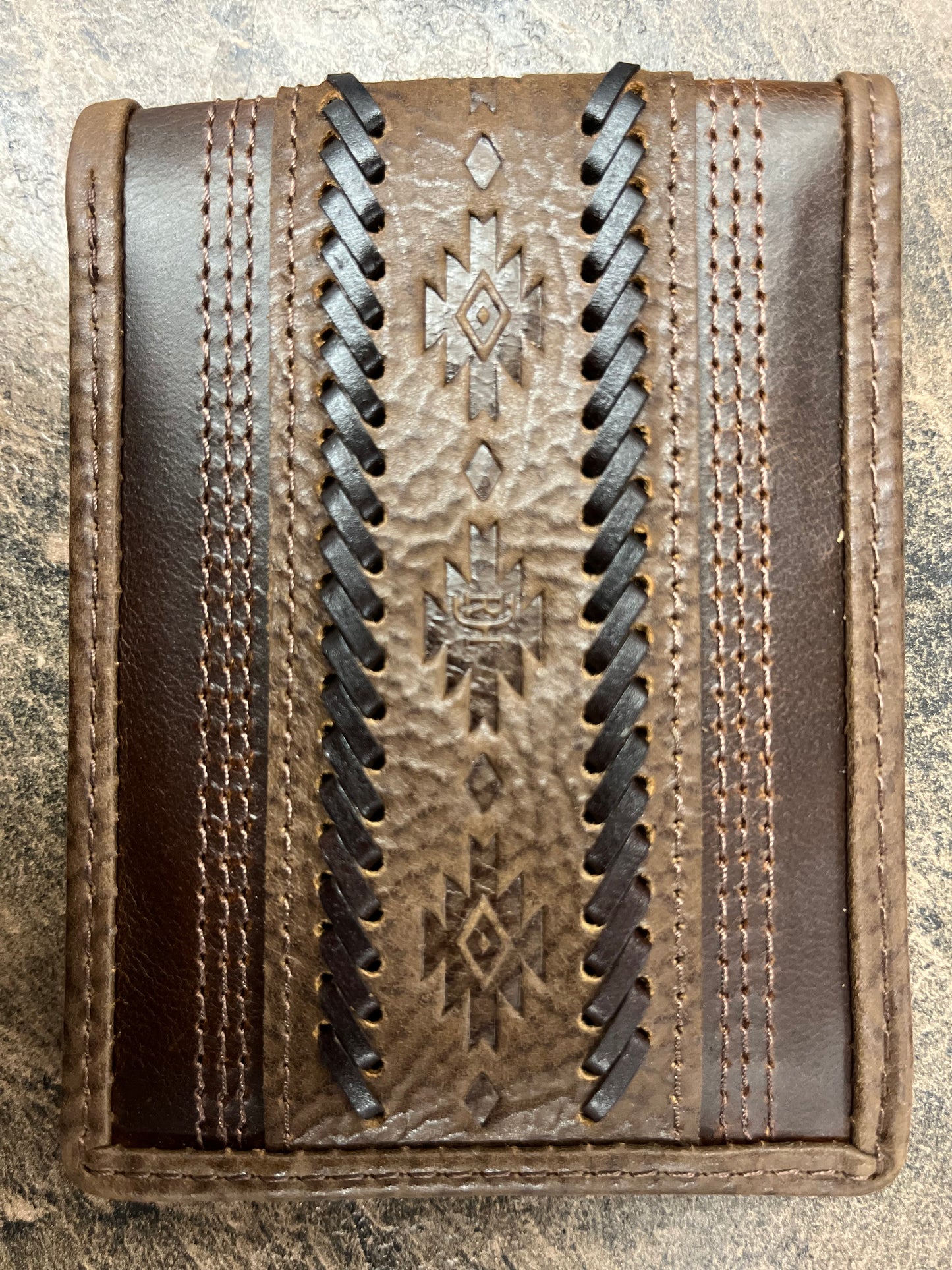 Red Dirt Hat Co. Wallet Embossed W/whip Stitch