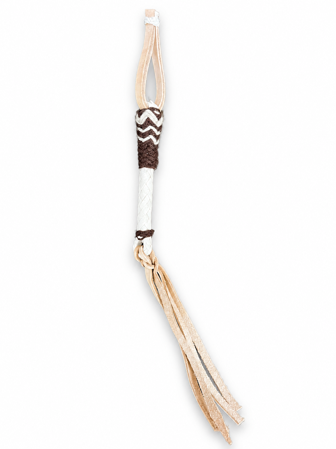 Braided Leather Quirt