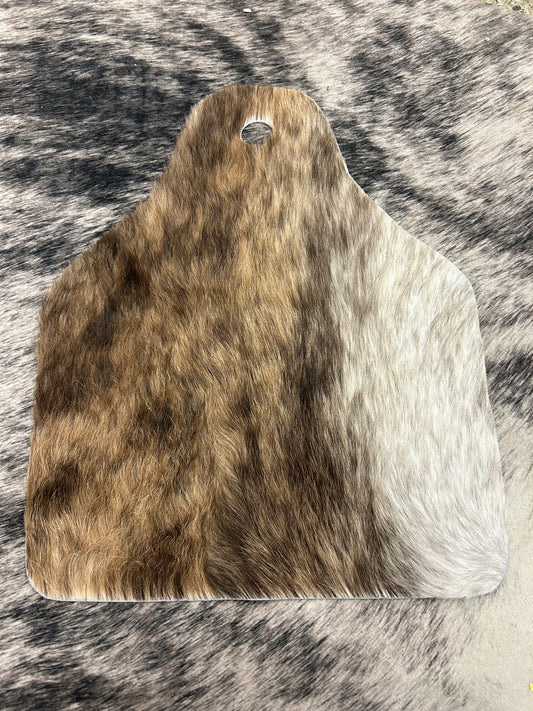 Cowhide Brand Tag Mat