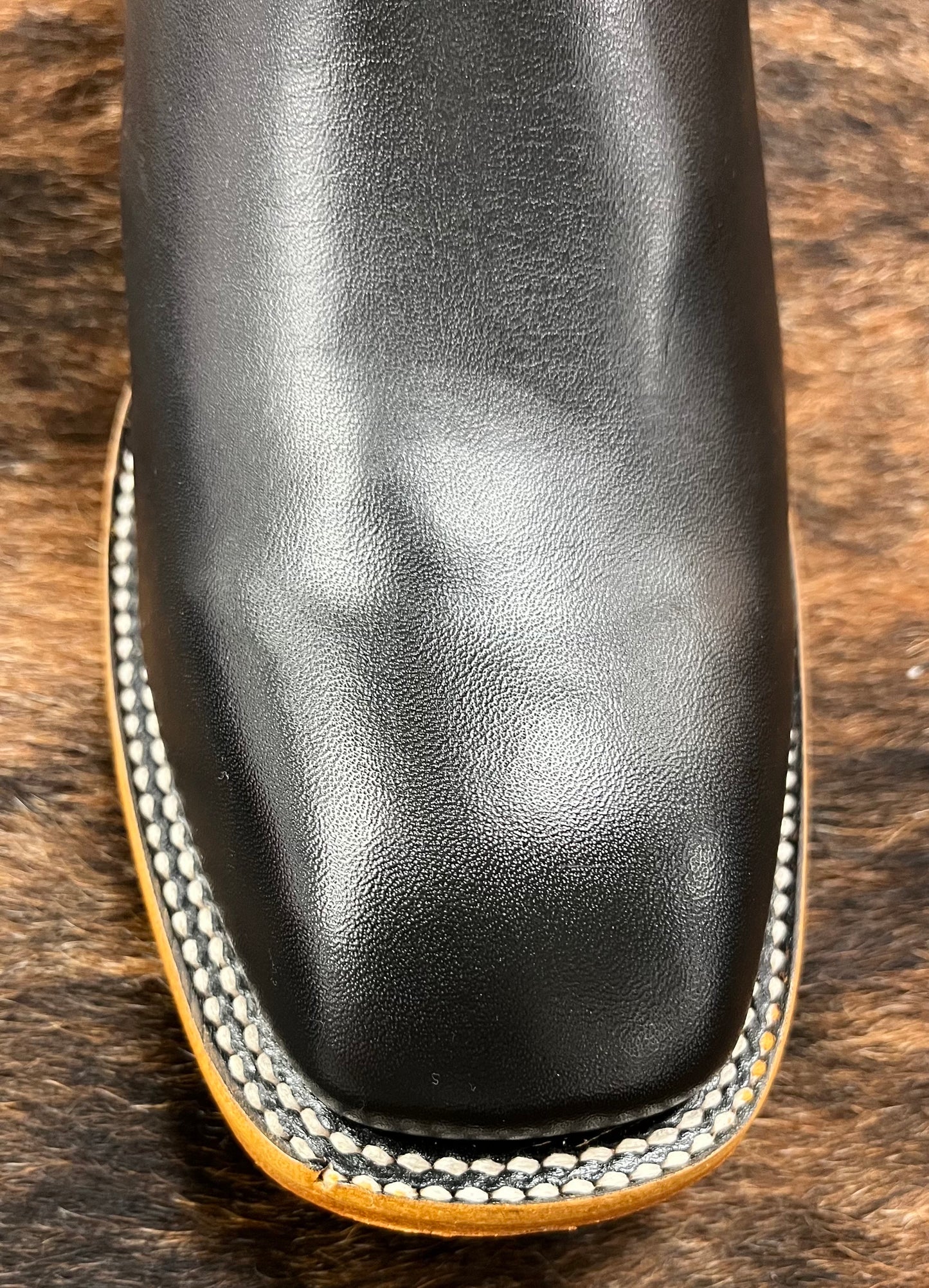 French Style Vegetable Tanned Leather Ankle Boot