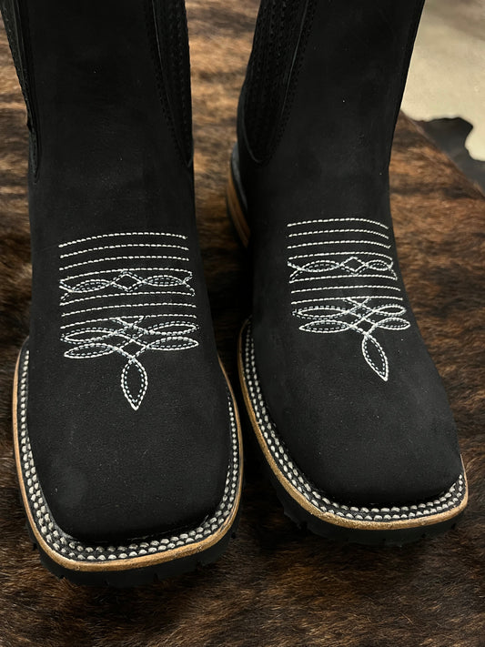 Nubuck Ankle Boot Truck Sole