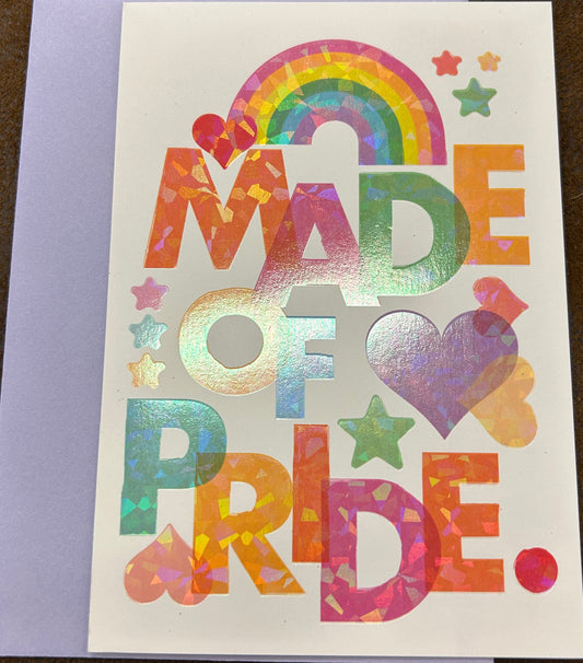 Made of Pride Happy Birthday Greeting Card
