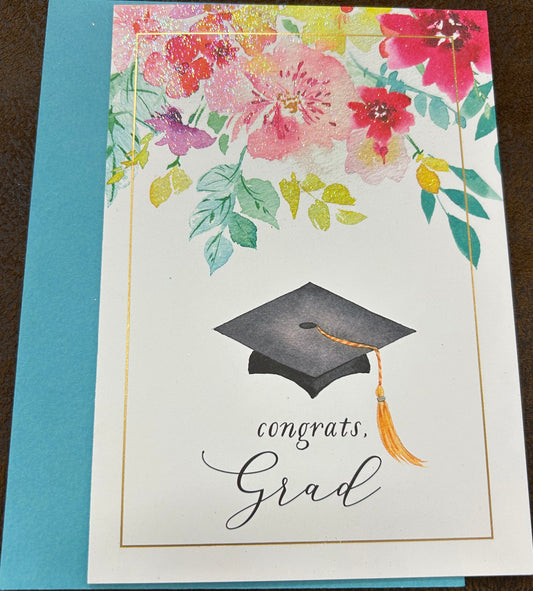 Congrats Grad. Greeting Card