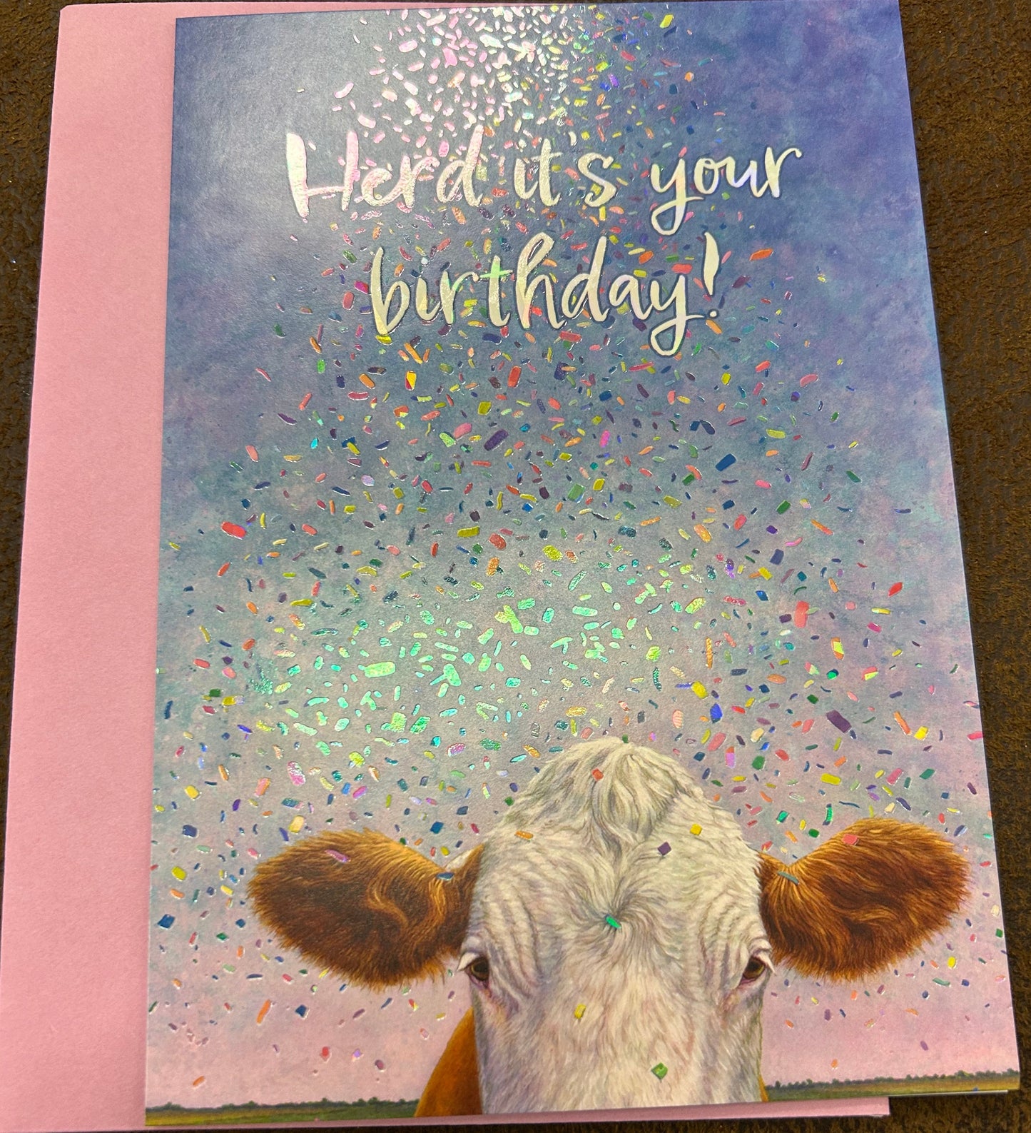 Herd it's your birthday! Greeting Card