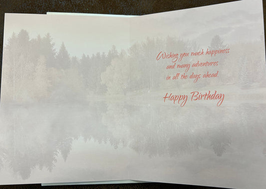 Each day is a new beginning, Happy Birthday