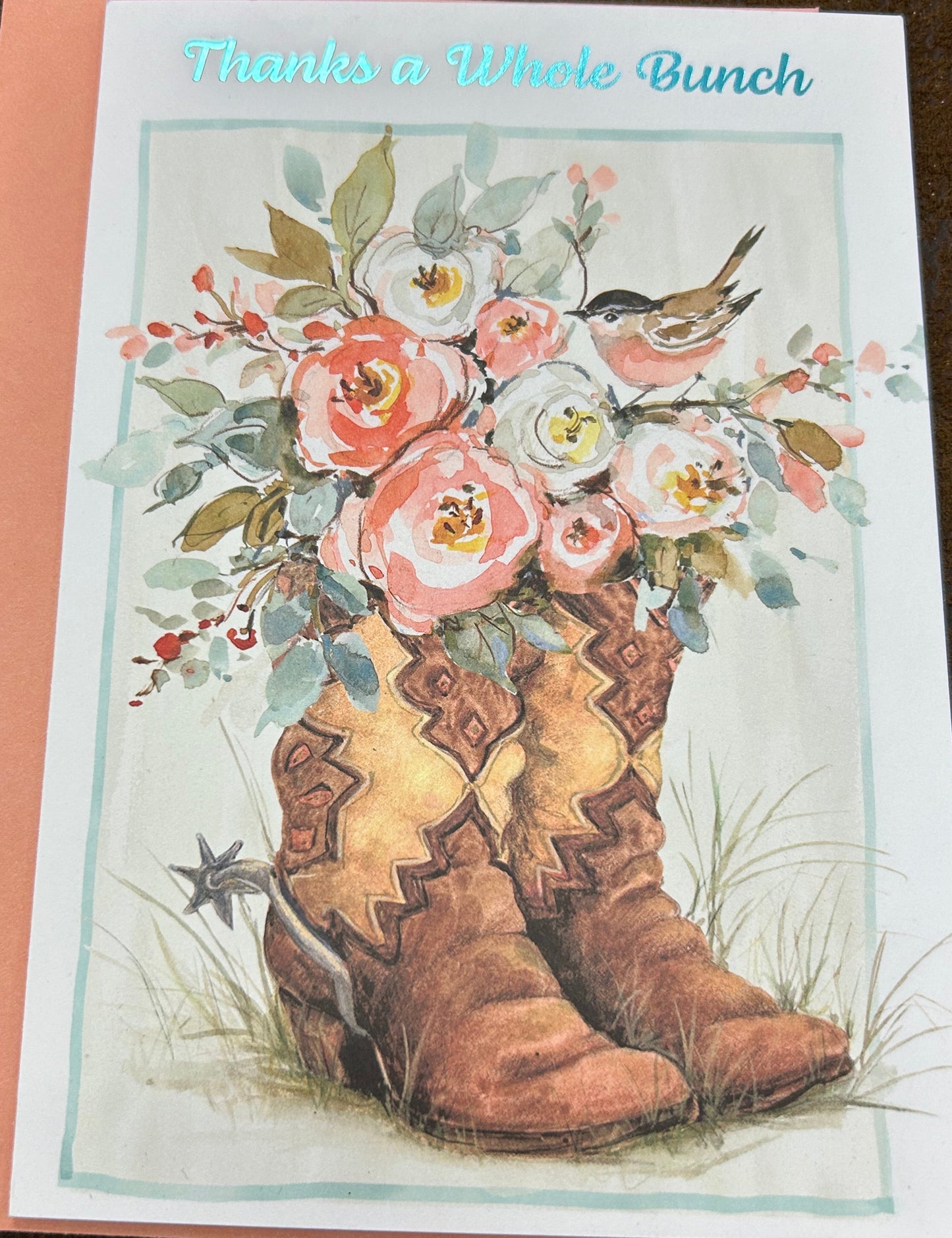 Thanks, a whole Bunch- Greeting Card