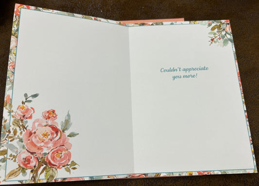 Thanks, a whole Bunch- Greeting Card