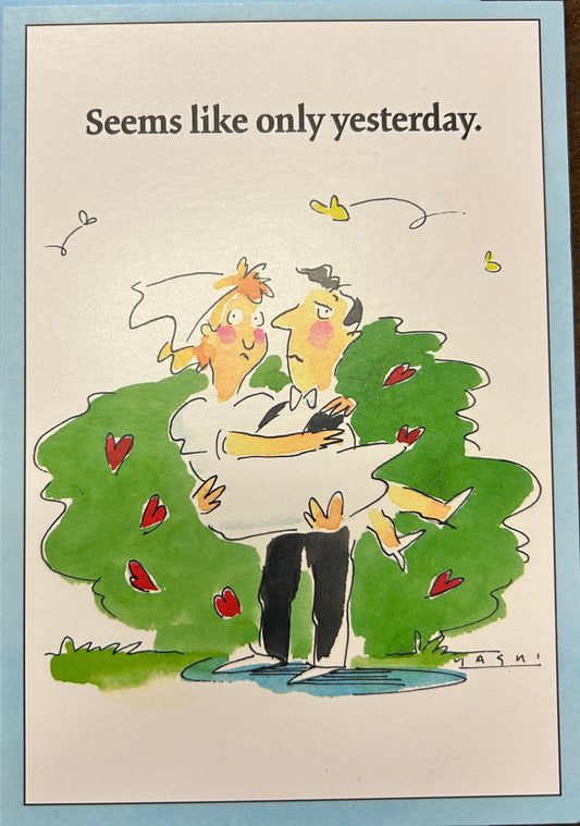 Seems like only yesterday-Greeting card