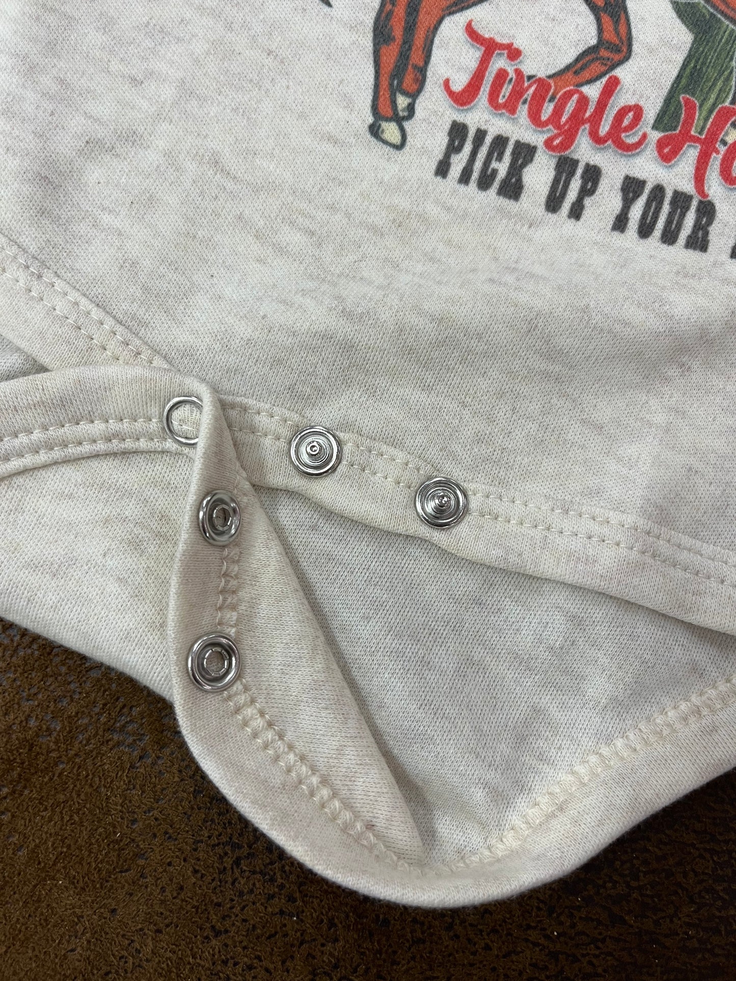 Christmas Infant One Piece Western Romper