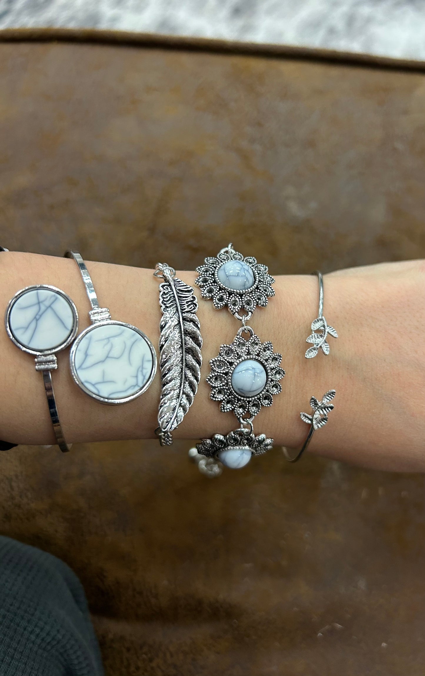 Western Charm Bracelet Set