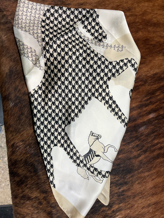 Silky Print Scarf/Bandana