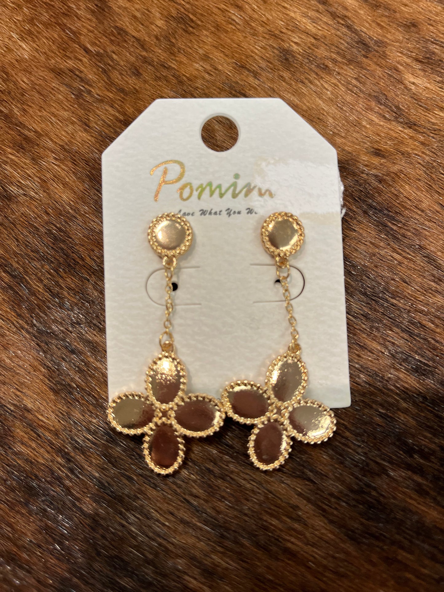 Floral Dangle Earrings