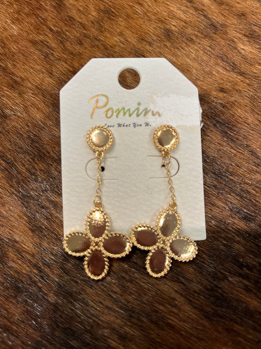 Floral Dangle Earrings