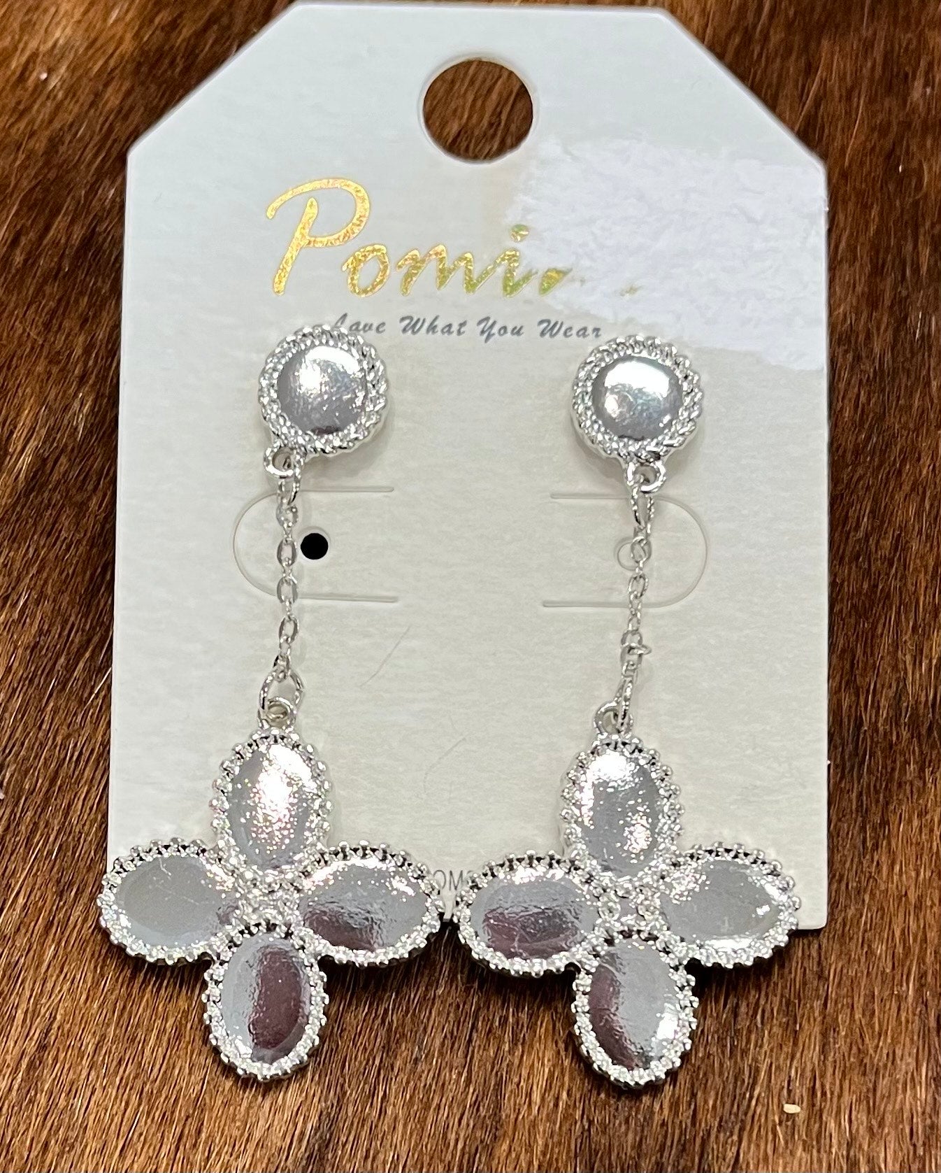 Floral Dangle Earrings