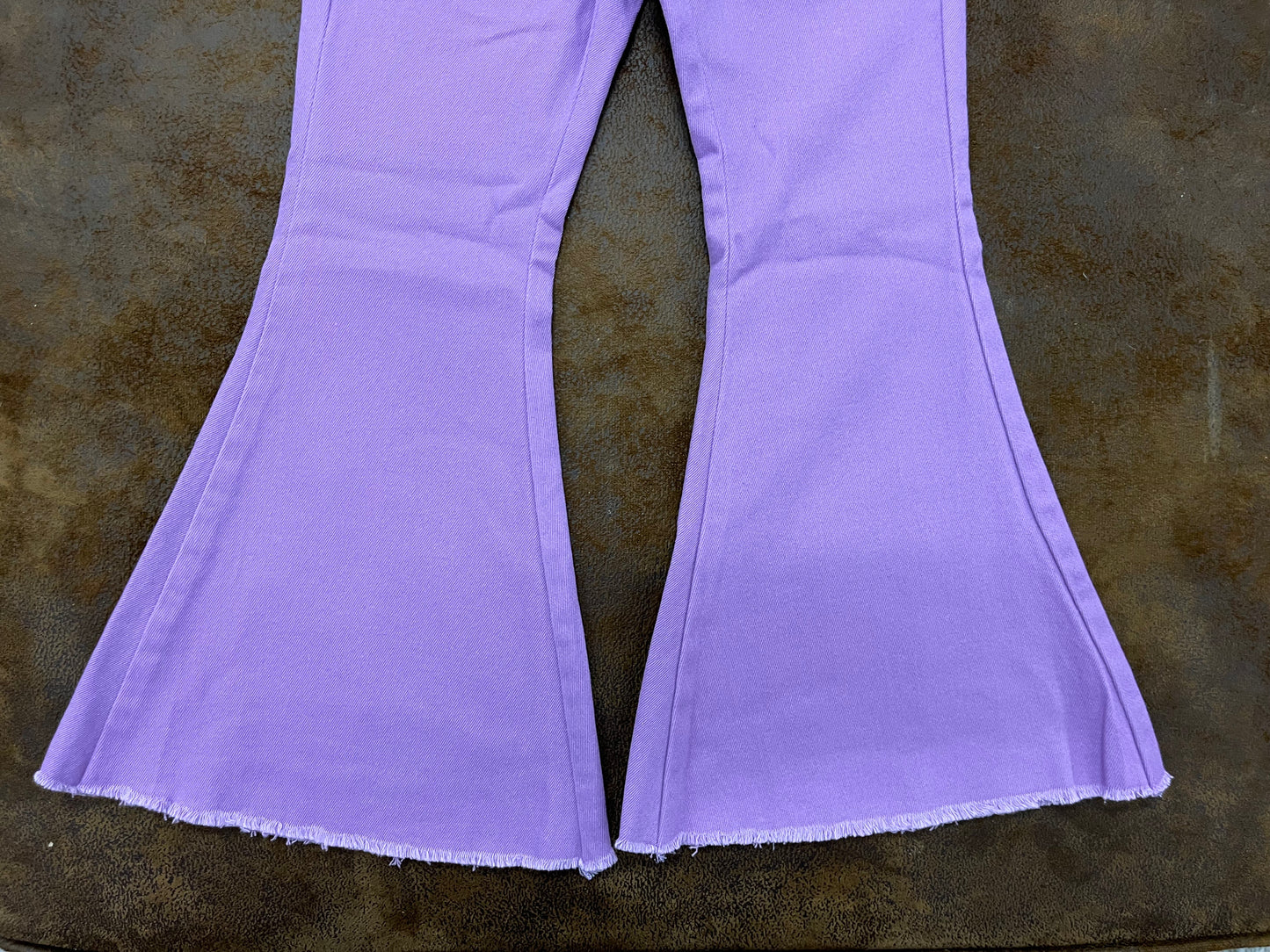 Girl Jean "Purple Denim Flares"