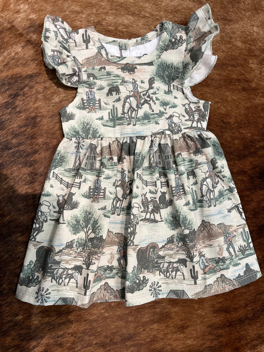 Out West Girl Dress