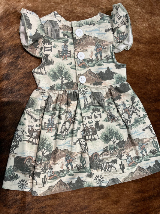 Out West Girl Dress