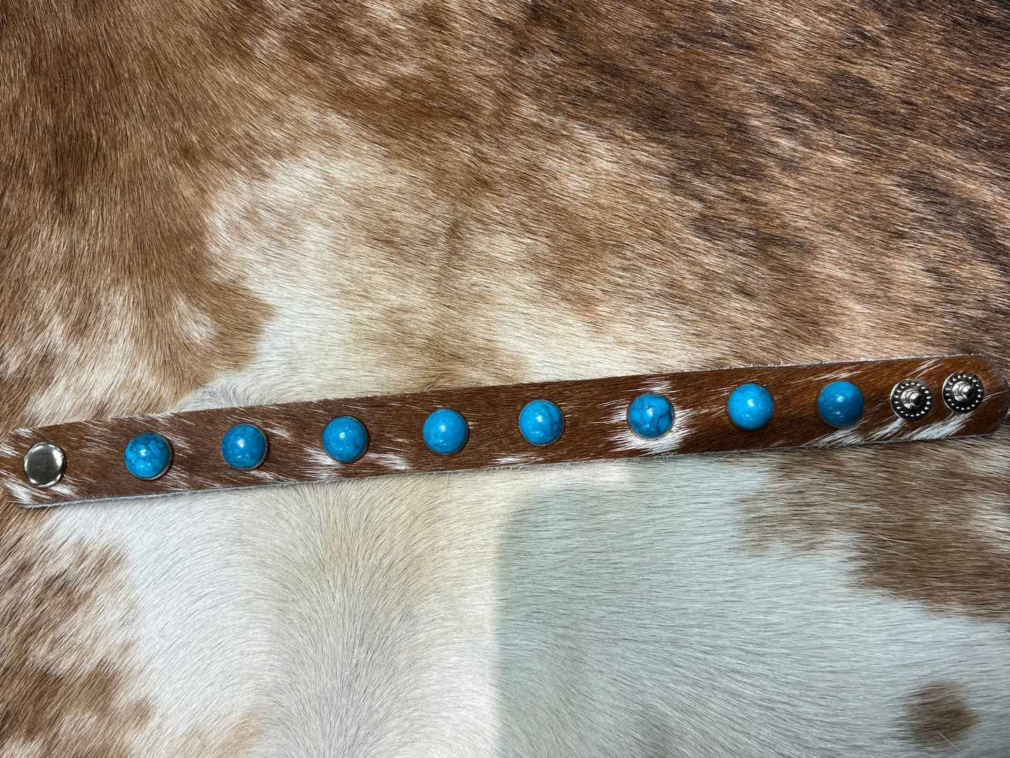 Cowhide Western Bracelet