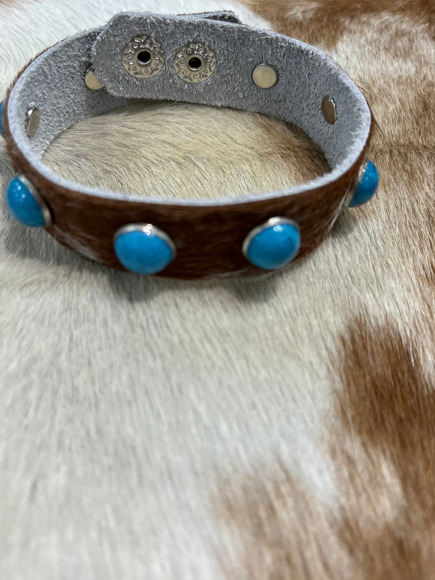 Cowhide Western Bracelet